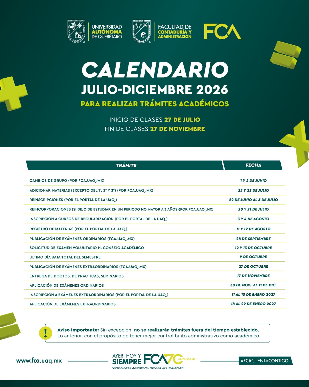 Calendario 2026-2